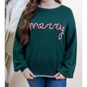 NEW MAINSTRIP merry sweater in green